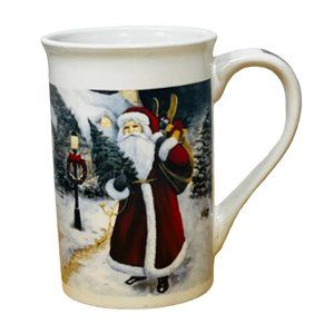 Royal Norfolk Vintage Christmas Santa Ceramic Coffee Mug